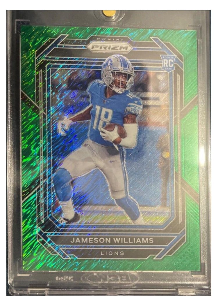 2022 Panini Prizm Base Set Jameson Williams #311 card