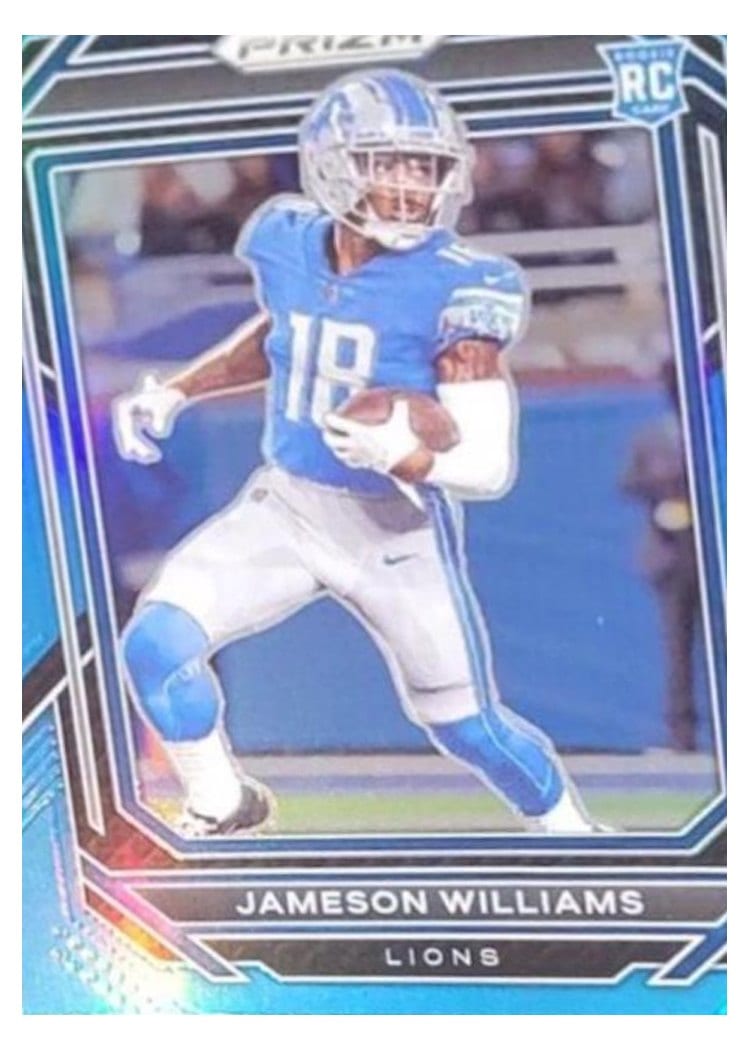 2022 Panini Prizm Base Set Jameson Williams #311 card