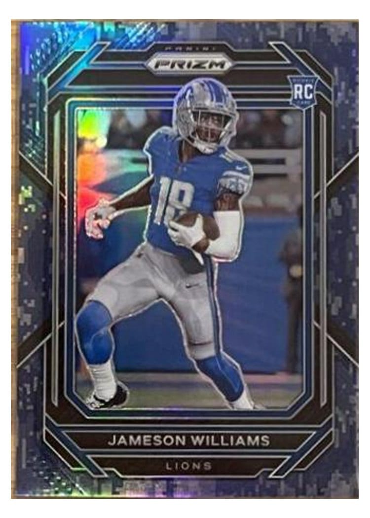 2022 Panini Prizm Base Set Jameson Williams #311 card