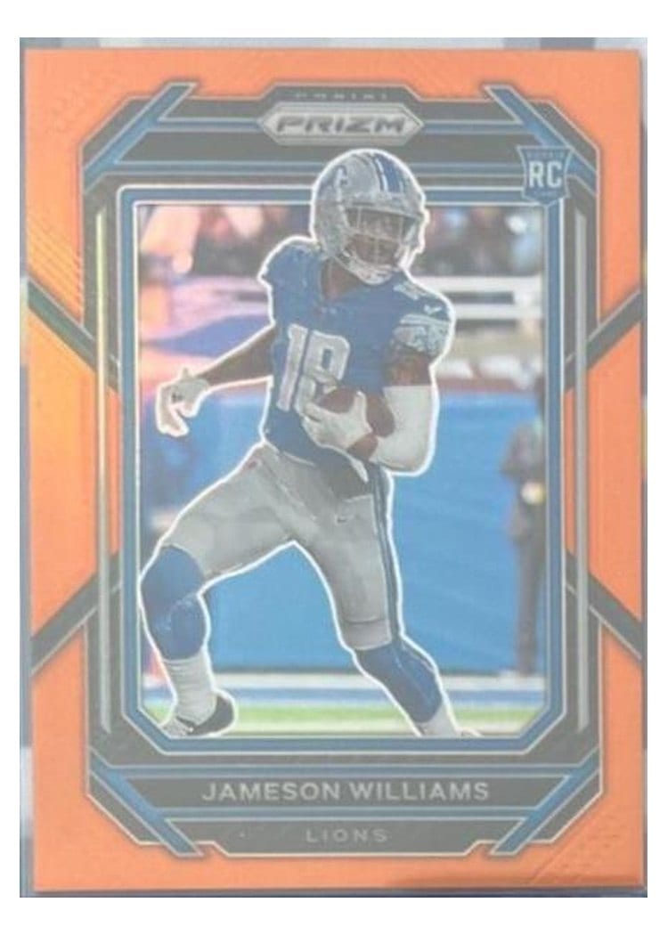 2022 Panini Prizm Base Set Jameson Williams #311 card