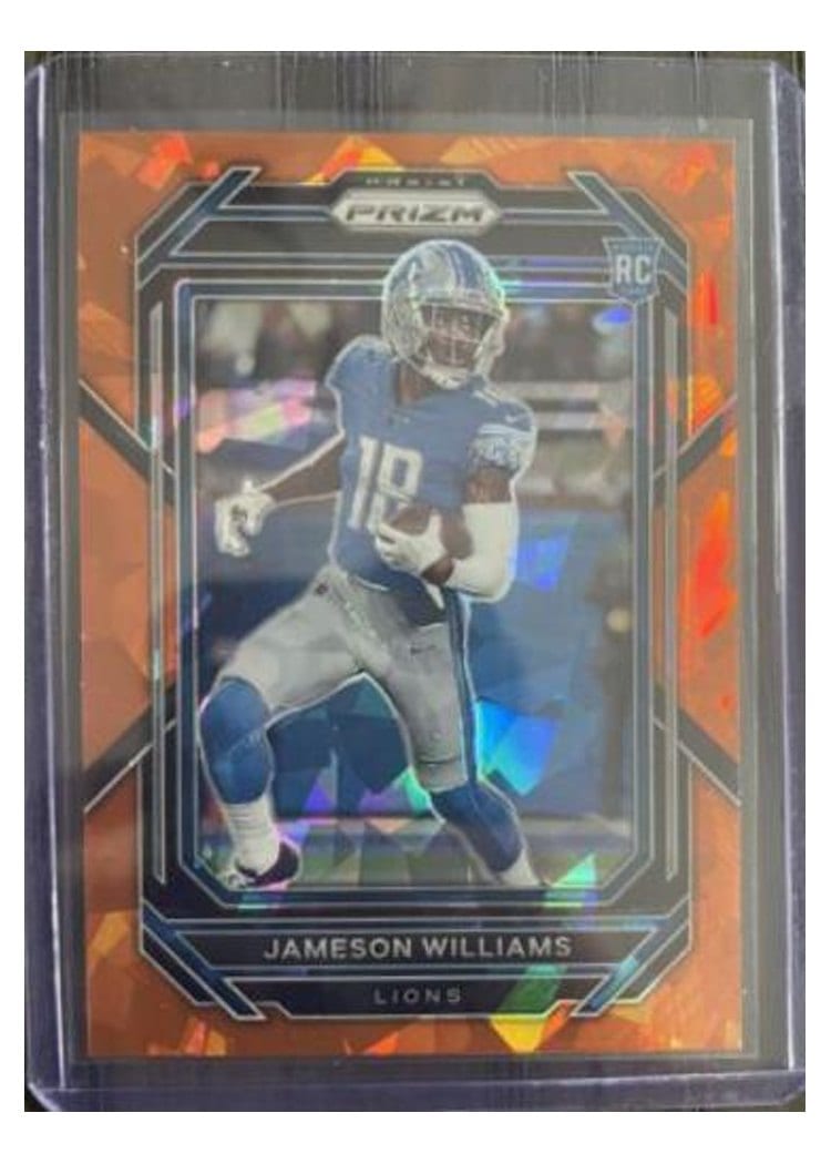 2022 Panini Prizm Base Set Jameson Williams #311 card