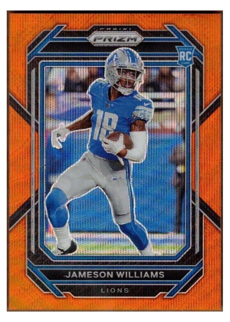 2022 Panini Prizm Base Set Jameson Williams #311 card