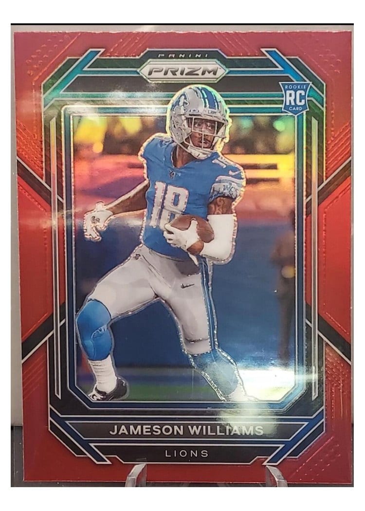 2022 Panini Prizm Base Set Jameson Williams #311 card