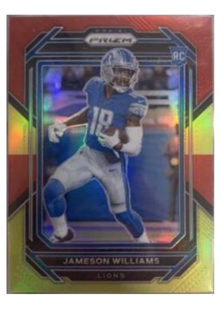 2022 Panini Prizm Base Set Jameson Williams #311 card