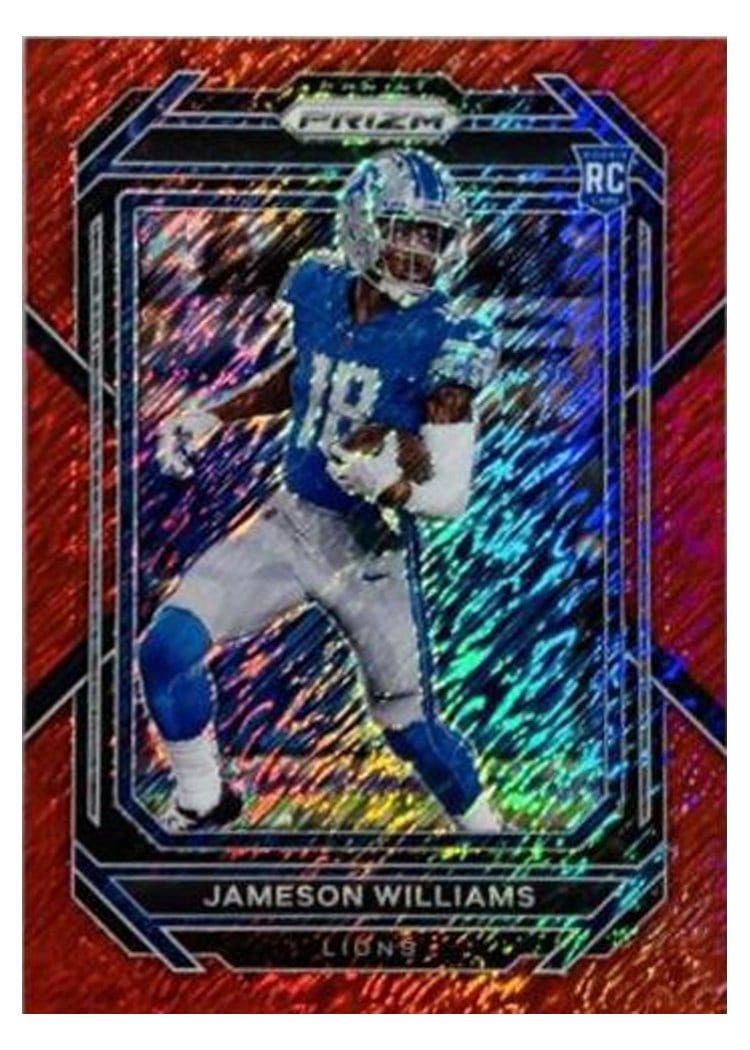 2022 Panini Prizm Base Set Jameson Williams #311 card