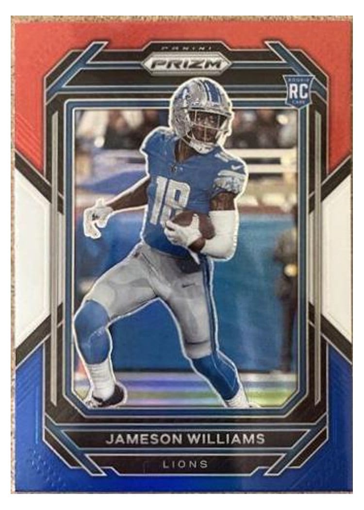 2022 Panini Prizm Base Set Jameson Williams #311 card