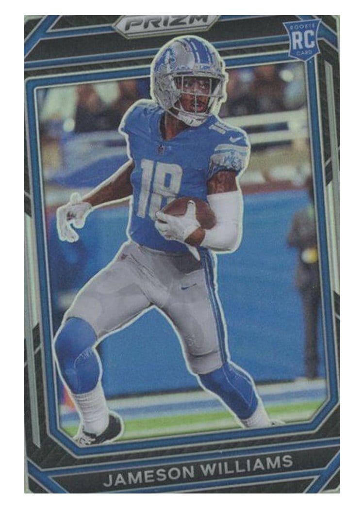 2022 Panini Prizm Base Set Jameson Williams #311 card