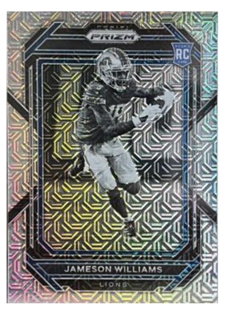 2022 Panini Prizm Base Set Jameson Williams #311 card