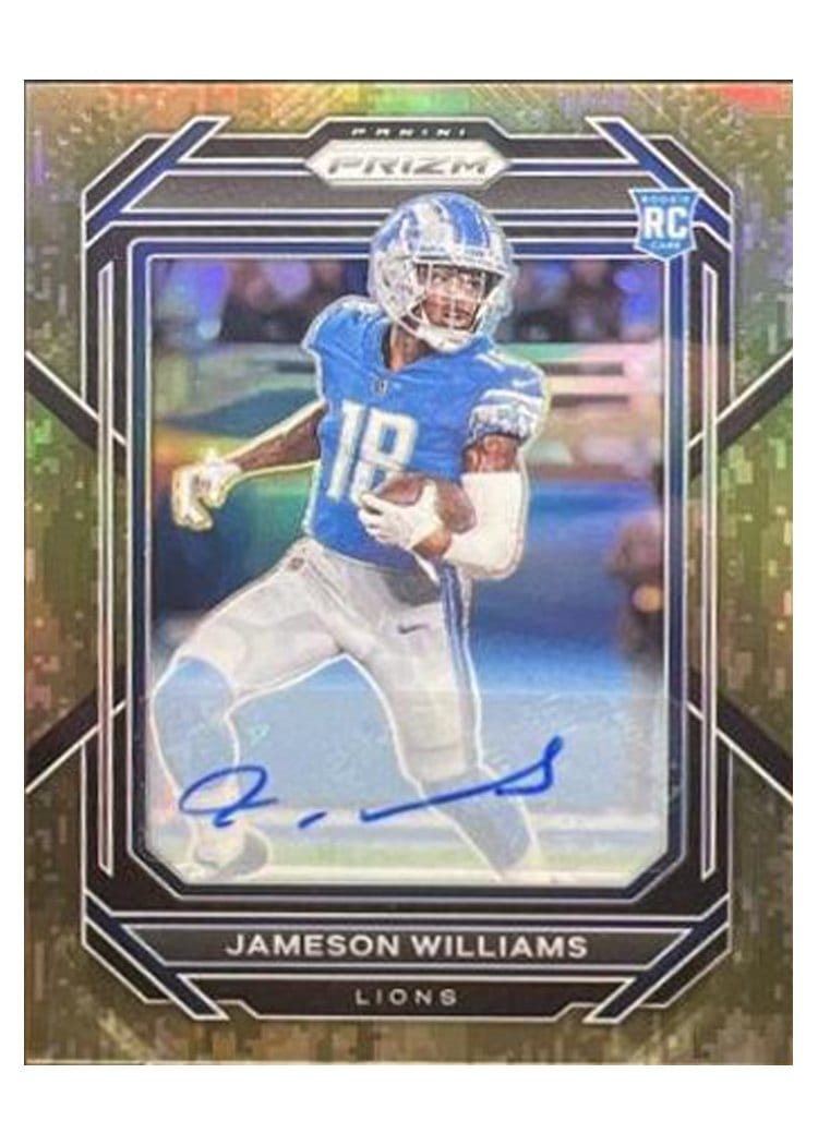 2022 Panini Prizm Base Set Jameson Williams #311 card