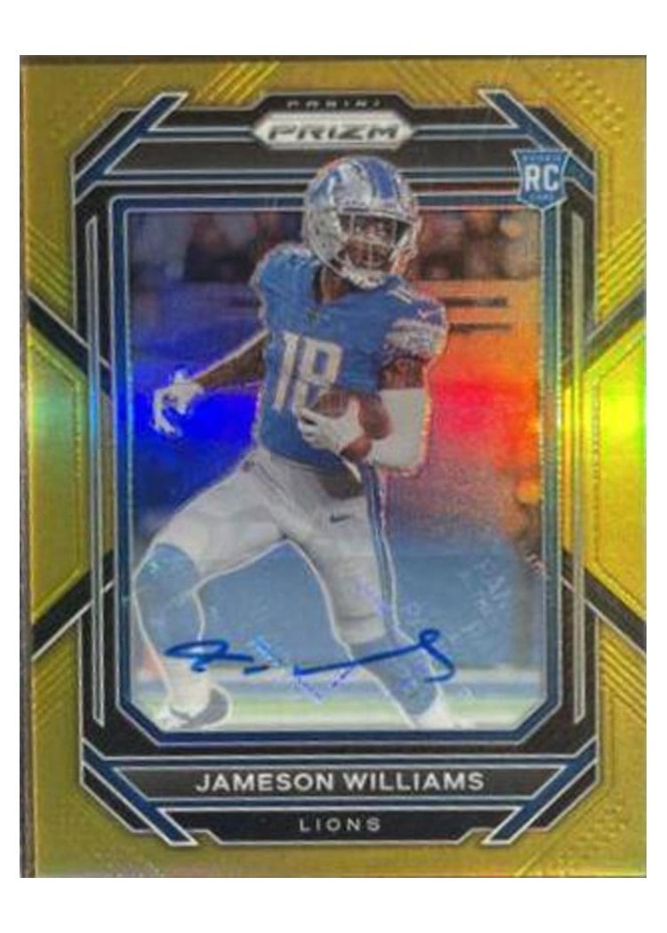 2022 Panini Prizm Base Set Jameson Williams #311 card