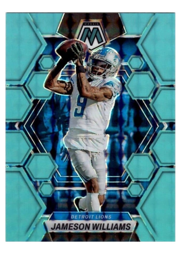2023 Panini Mosaic Base Set Jameson Williams #187 card
