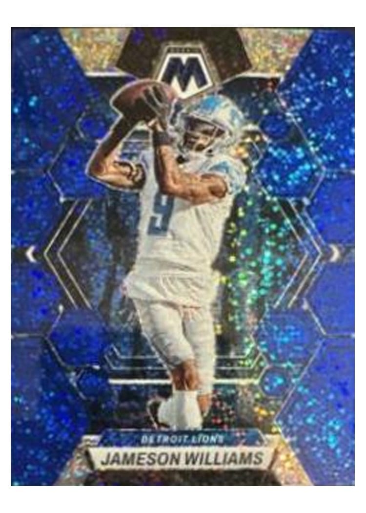 2023 Panini Mosaic Base Set Jameson Williams #187 card