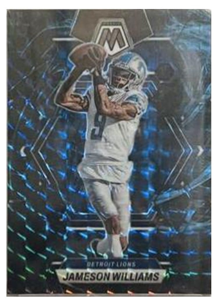 2023 Panini Mosaic Base Set Jameson Williams #187 card