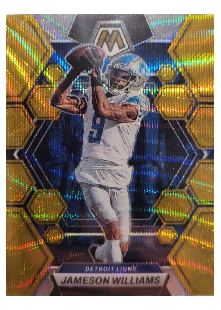 2023 Panini Mosaic Base Set Jameson Williams #187 card