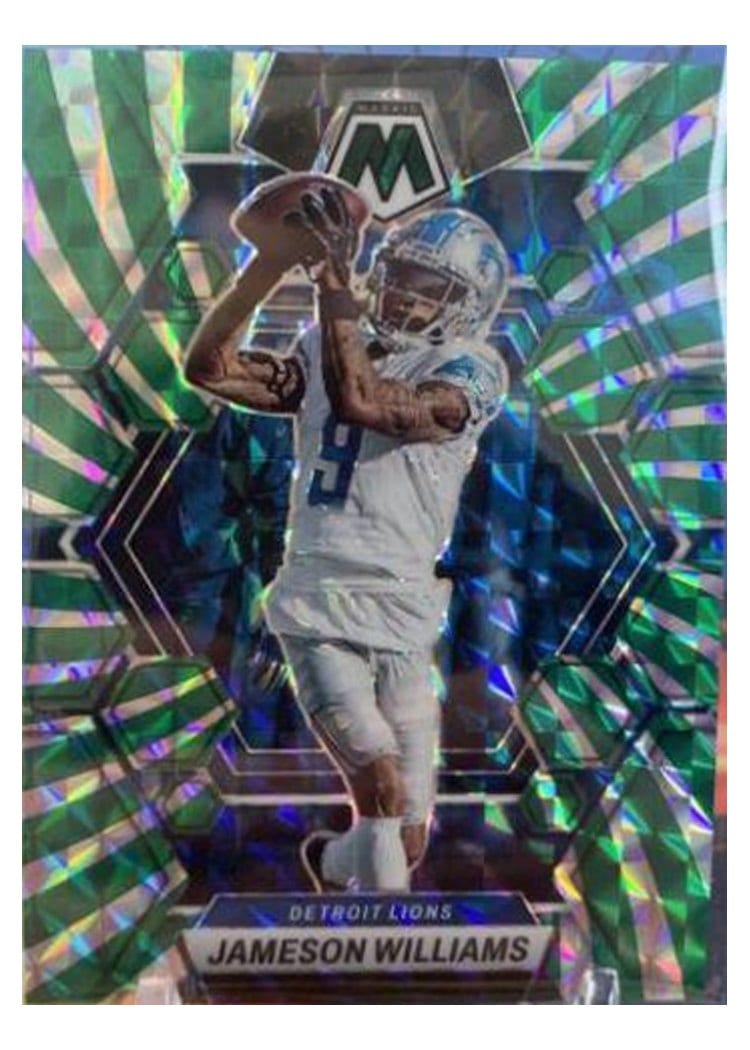 2023 Panini Mosaic Base Set Jameson Williams #187 card