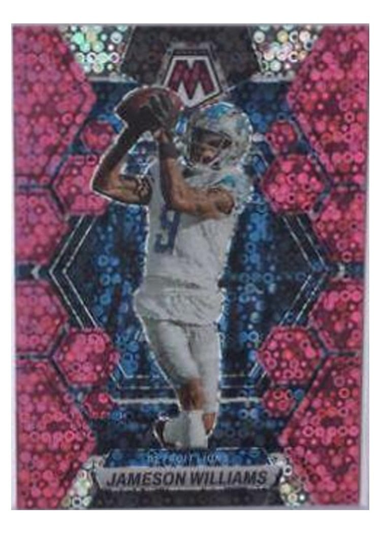 2023 Panini Mosaic Base Set Jameson Williams #187 card