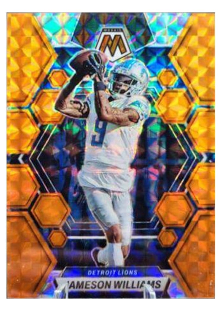 2023 Panini Mosaic Base Set Jameson Williams #187 card