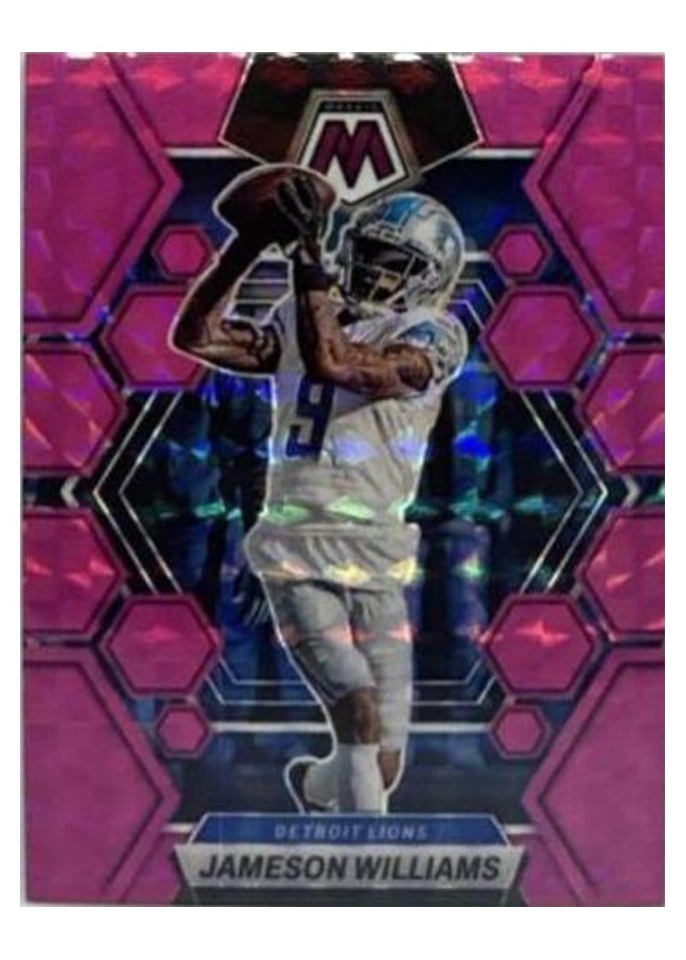 2023 Panini Mosaic Base Set Jameson Williams #187 card
