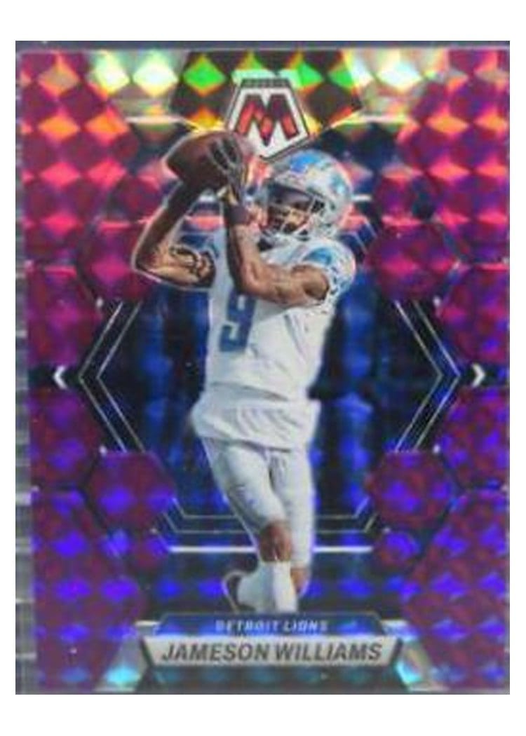 2023 Panini Mosaic Base Set Jameson Williams #187 card