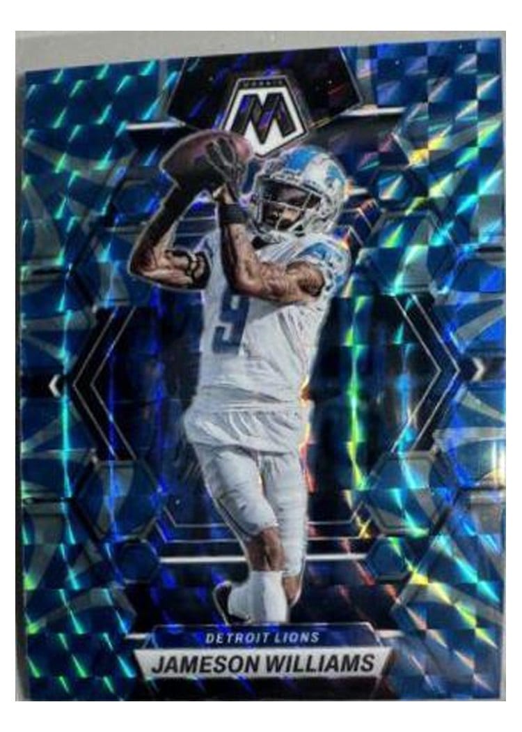 2023 Panini Mosaic Base Set Jameson Williams #187 card
