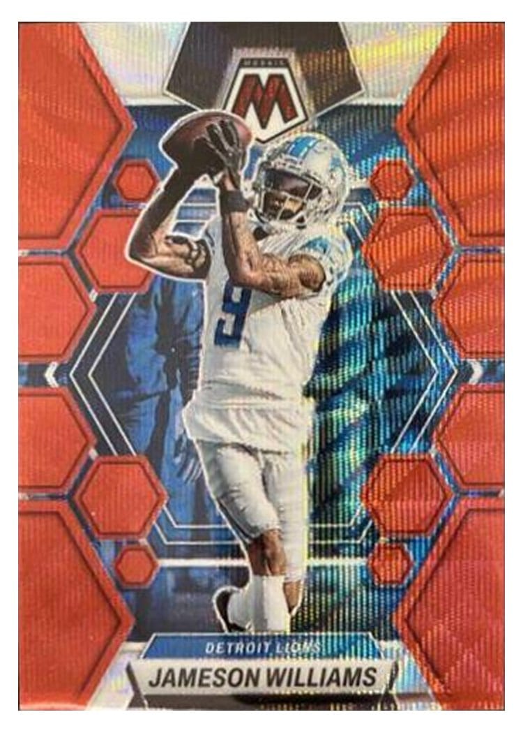 2023 Panini Mosaic Base Set Jameson Williams #187 card