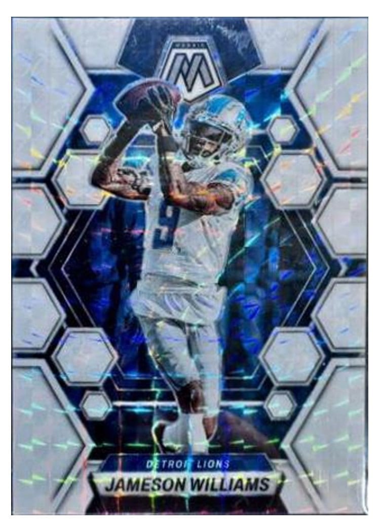 2023 Panini Mosaic Base Set Jameson Williams #187 card