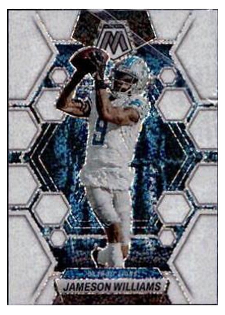 2023 Panini Mosaic Base Set Jameson Williams #187 card