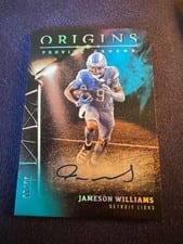2024 Panini Origins Proving Ground Signatures Jameson Williams #PGS-JWI card