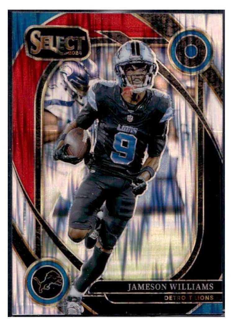 2024 Panini Select Base Set Jameson Williams #267 card