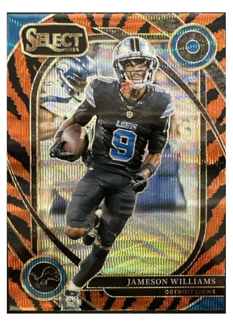 2024 Panini Select Base Set Jameson Williams #267 card