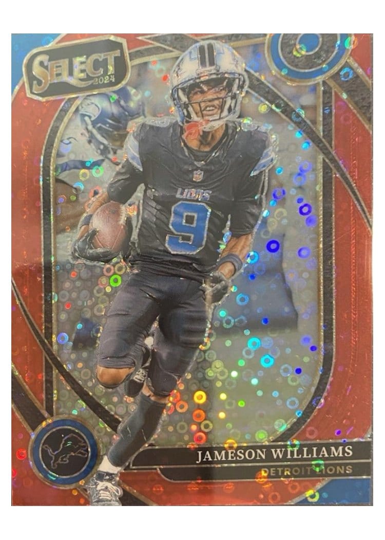 2024 Panini Select Base Set Jameson Williams #267 card