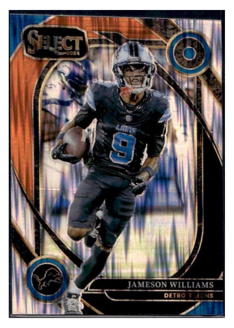 2024 Panini Select Base Set Jameson Williams #267 card
