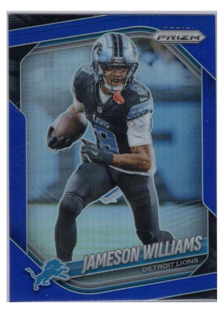 2025 Panini Prizm Base Set Jameson Williams #276 card