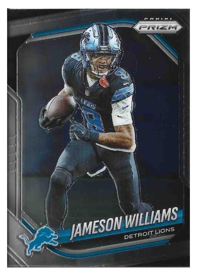 2025 Panini Prizm Base Set Jameson Williams #276 card