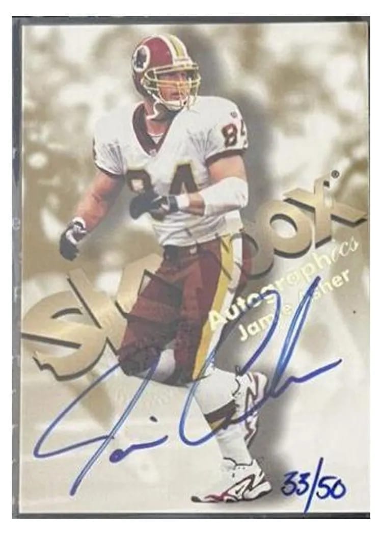 1998 Skybox Premium Autographics Jamie Asher card