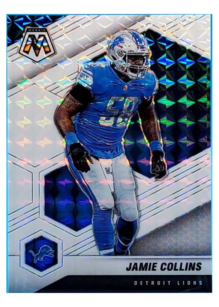 2021 Panini Mosaic Base Set Jamie Collins #78 card