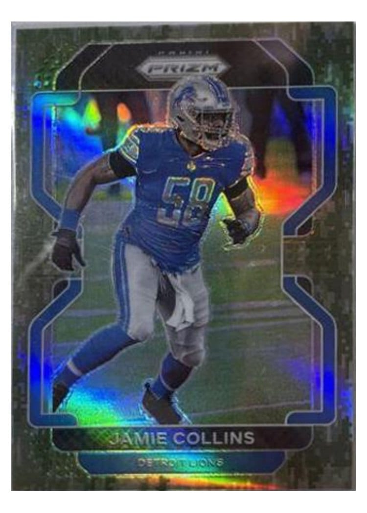 2021 Panini Prizm Base Set Jamie Collins Forest Camo Prizm #152