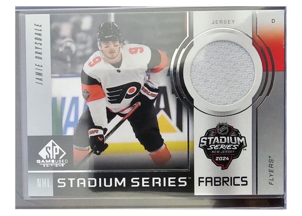 2024-25 SP Game Used 2024 Stadium Series Fabrics Jamie Drysdale #GSF-11 card