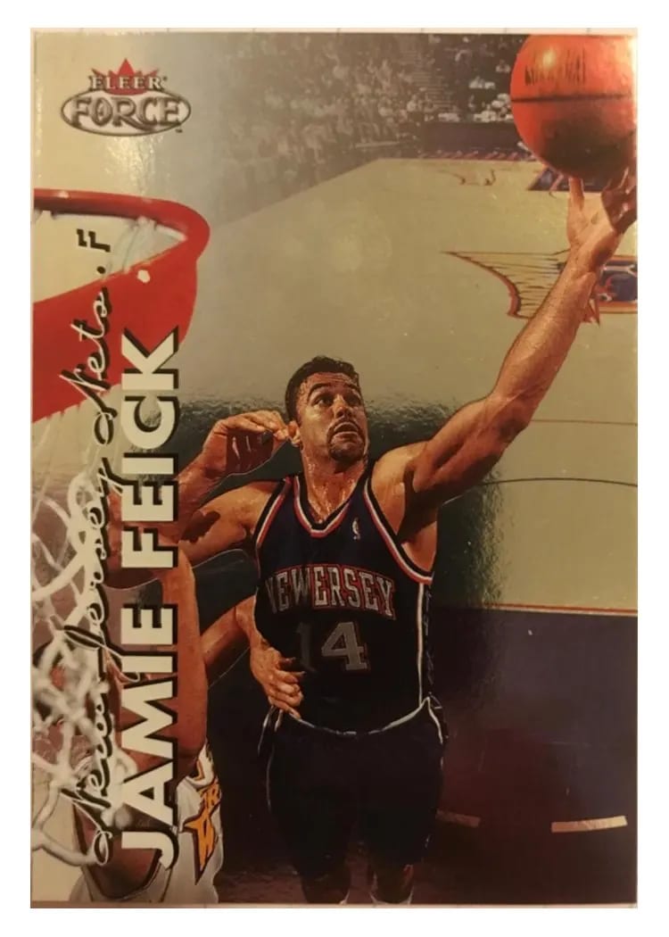 1999 Fleer Force Jamie Feick #33 card