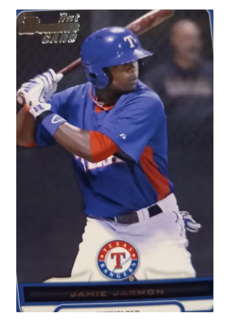 2012 Bowman Draft Jamie Jarmon #BDPP45 card