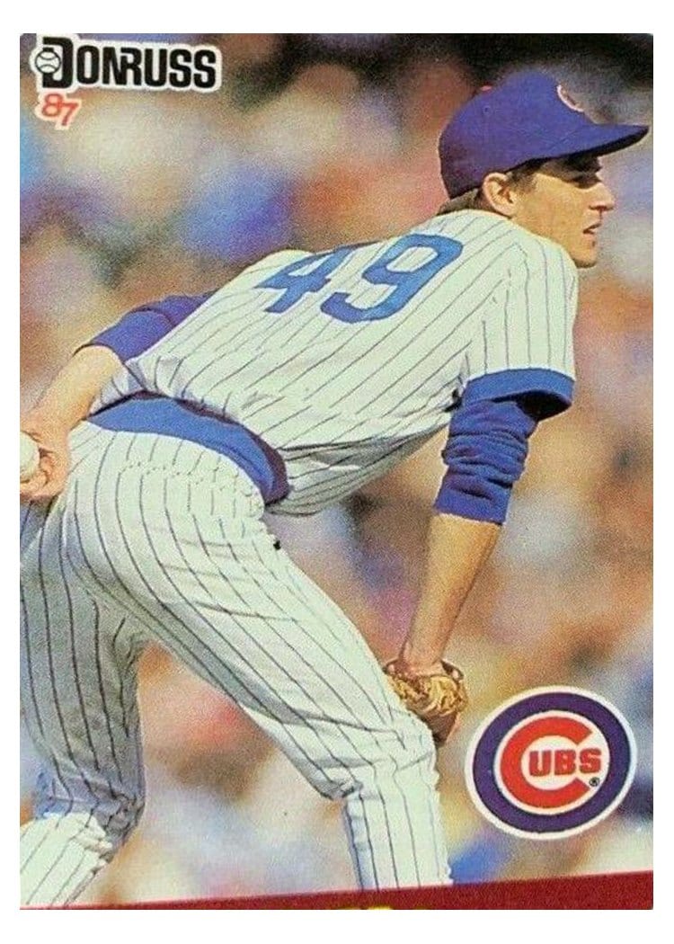 1987 Donruss Jamie Moyer #315 card