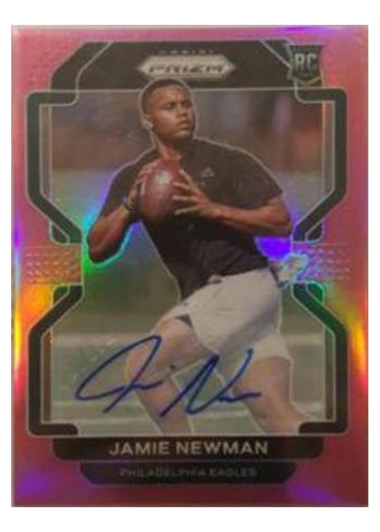 2021 Panini Prizm Base Set Jamie Newman #397 card