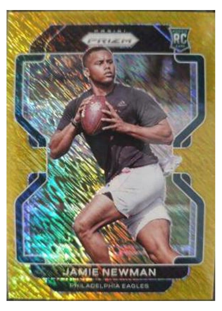 2021 Panini Prizm Base Set Jamie Newman #397 card