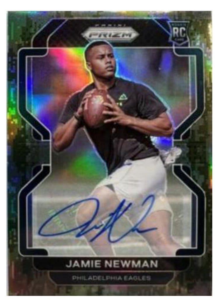 2021 Panini Prizm Base Set Jamie Newman #397 card