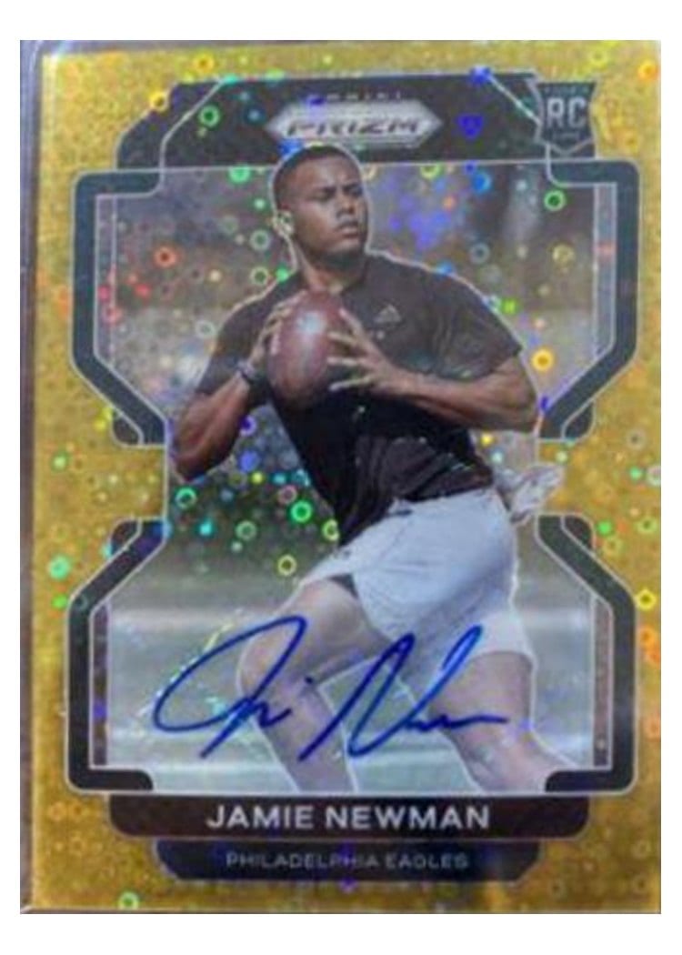 2021 Panini Prizm Base Set Jamie Newman #397 card