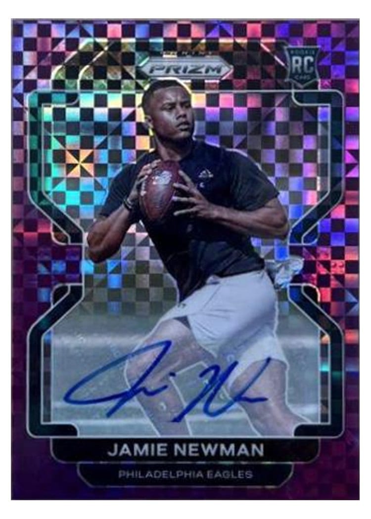 2021 Panini Prizm Base Set Jamie Newman #397 card