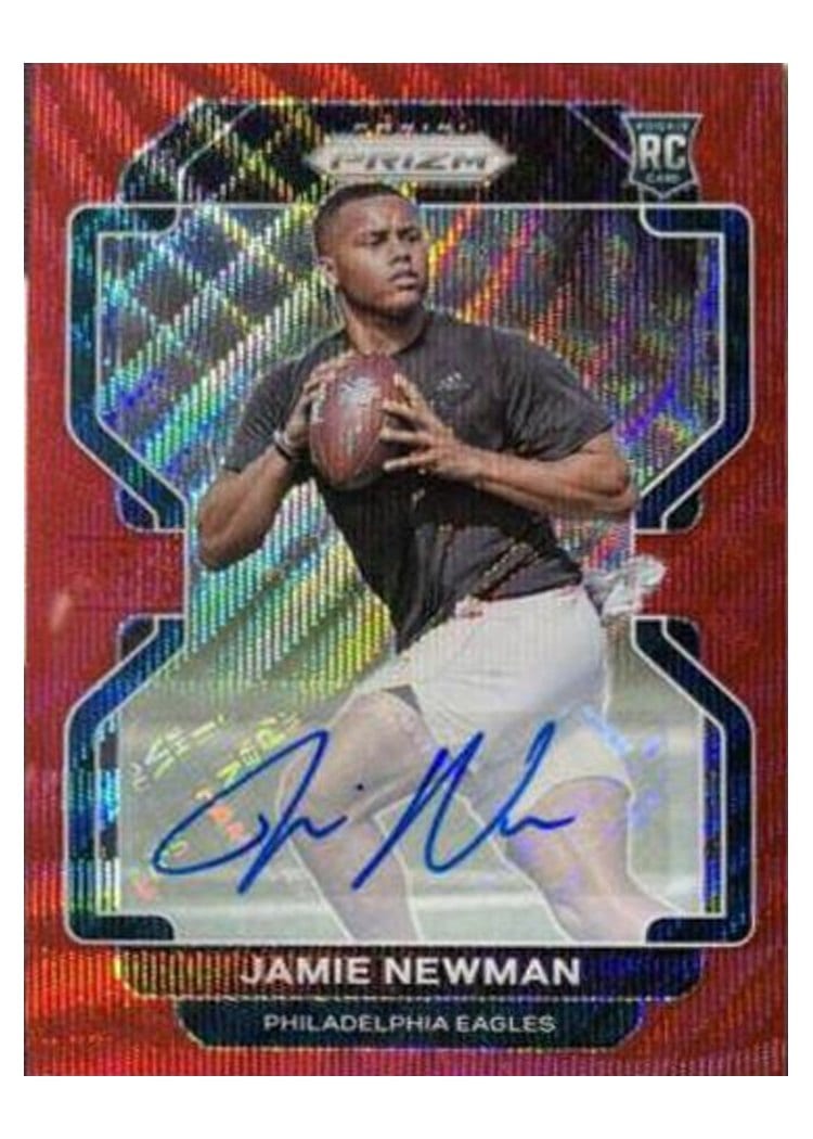2021 Panini Prizm Base Set Jamie Newman #397 card