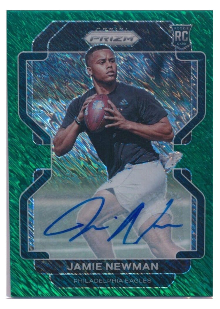 2021 Panini Prizm Base Set Jamie Newman #397 card