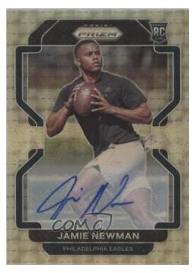 2021 Panini Prizm Base Set Jamie Newman #397 card