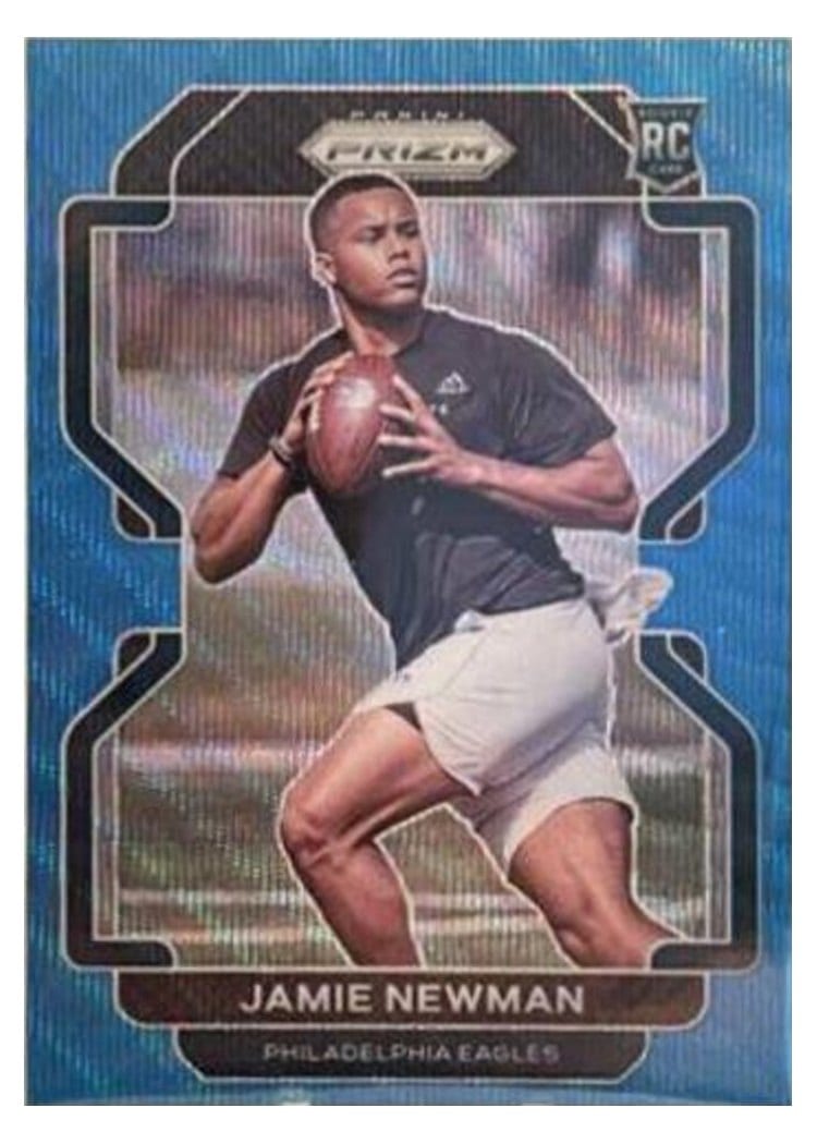 2021 Panini Prizm Base Set Jamie Newman #397 card
